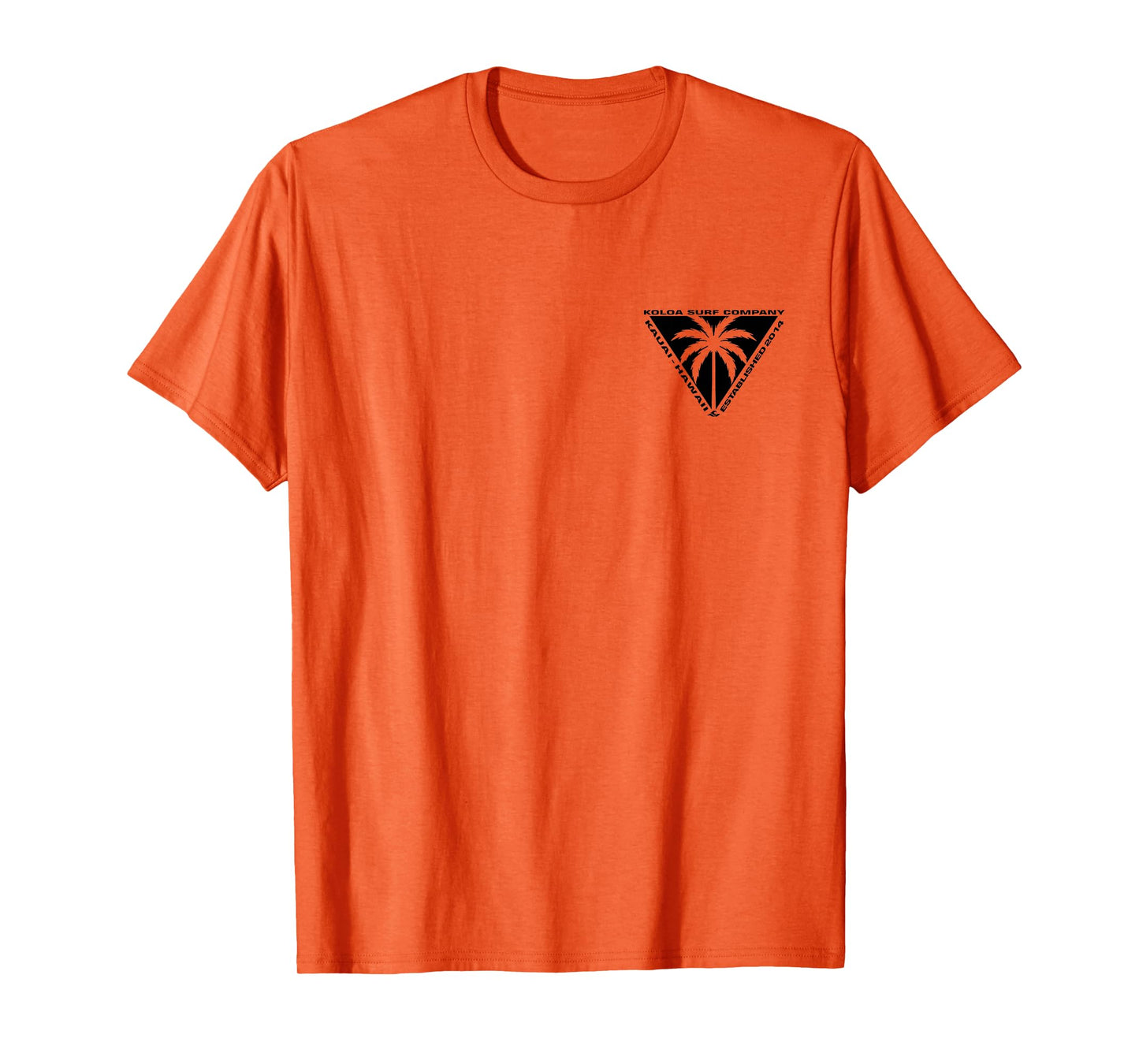 Koloa Surf Triangulated Palm Logo Lightweight, Graphic T-Shirt