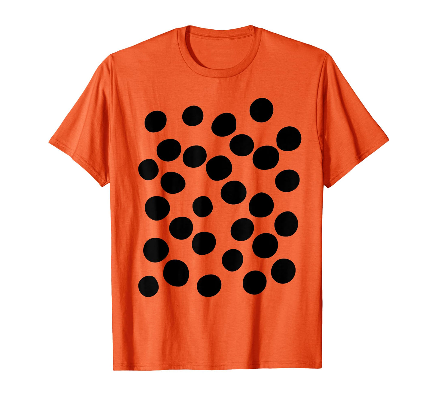 Ladybug Black Polka Dots on Red Cute Funny Halloween Costume T-Shirt