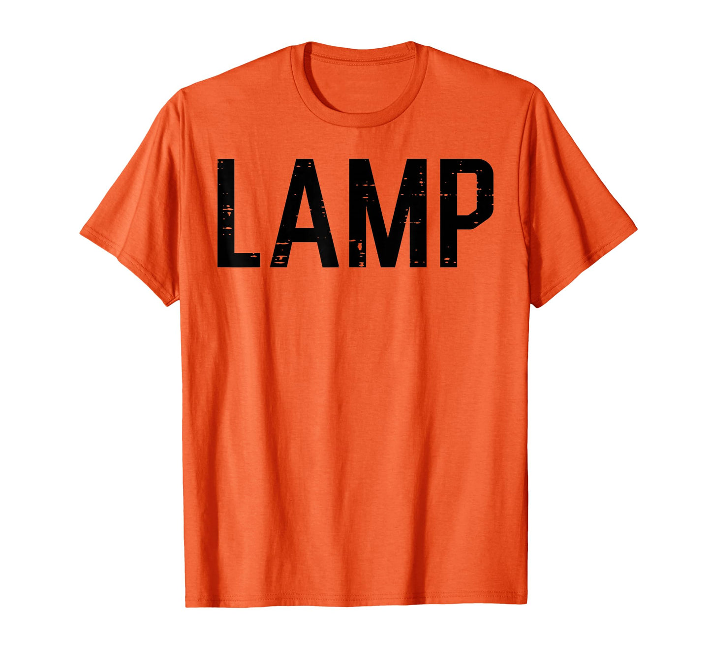 Halloween Lamp Funny Costume Lazy Minimal Men Women Kids T-Shirt
