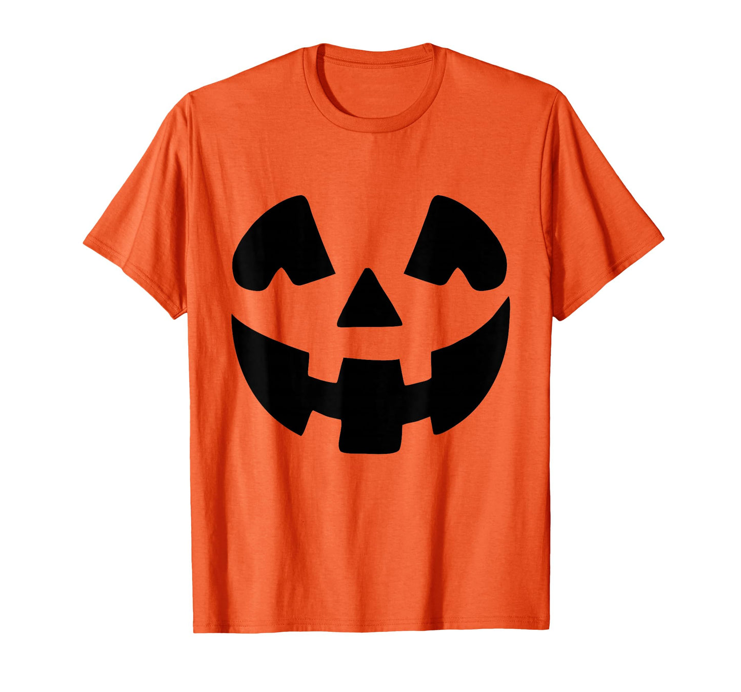 Jack O Lantern Pumpkin Face Monster Halloween Costume Spooky T-Shirt