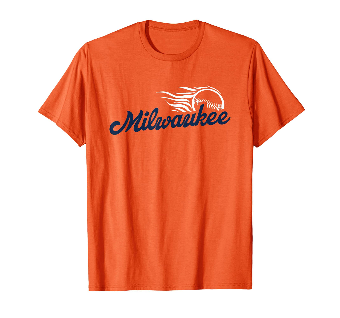 Milwaukee Baseball Vintage Minimalist Retro Baseball Lover T-Shirt