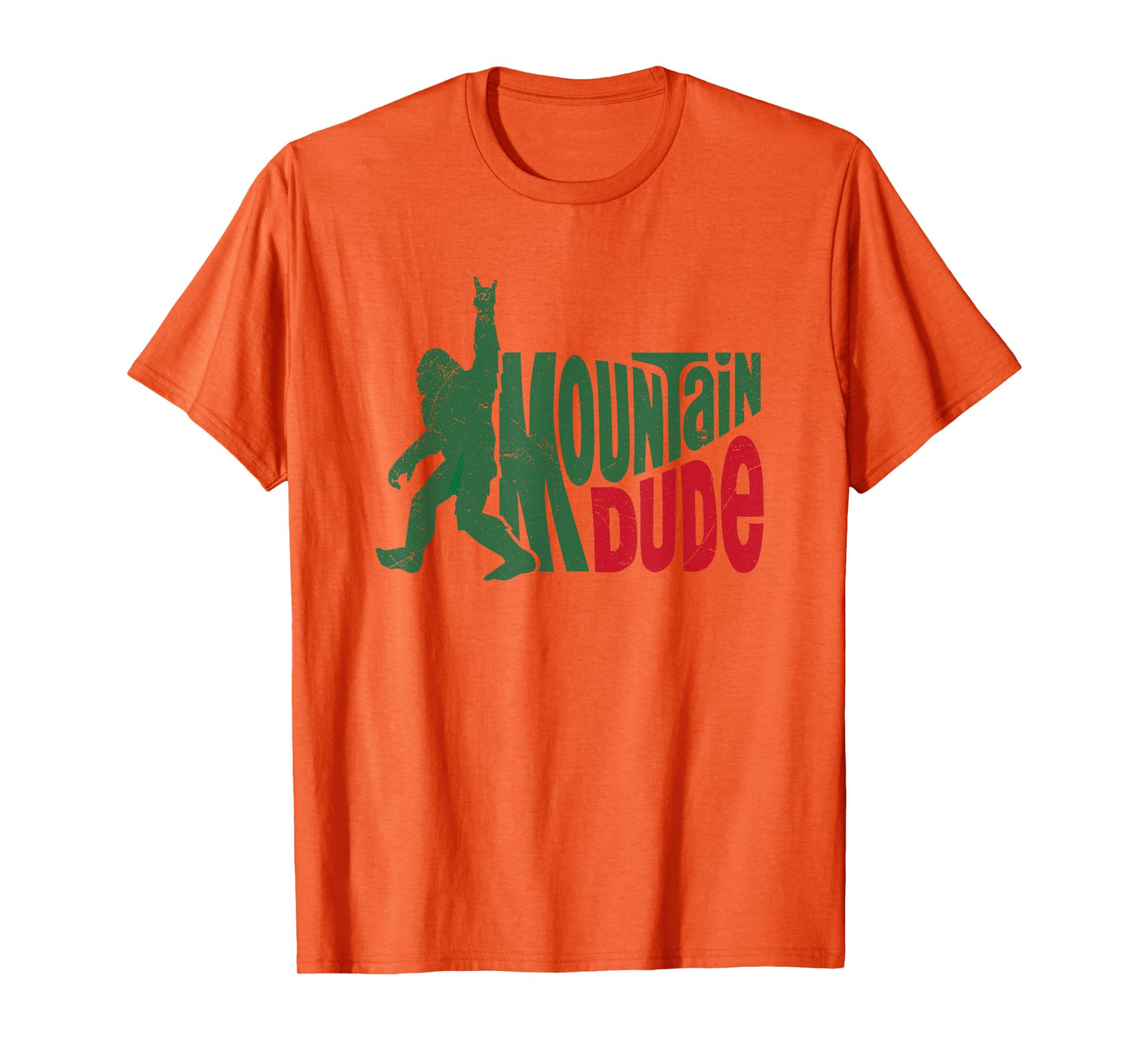 Mountain Dude Funny Bigfoot Sasquatch Hiking T-Shirt