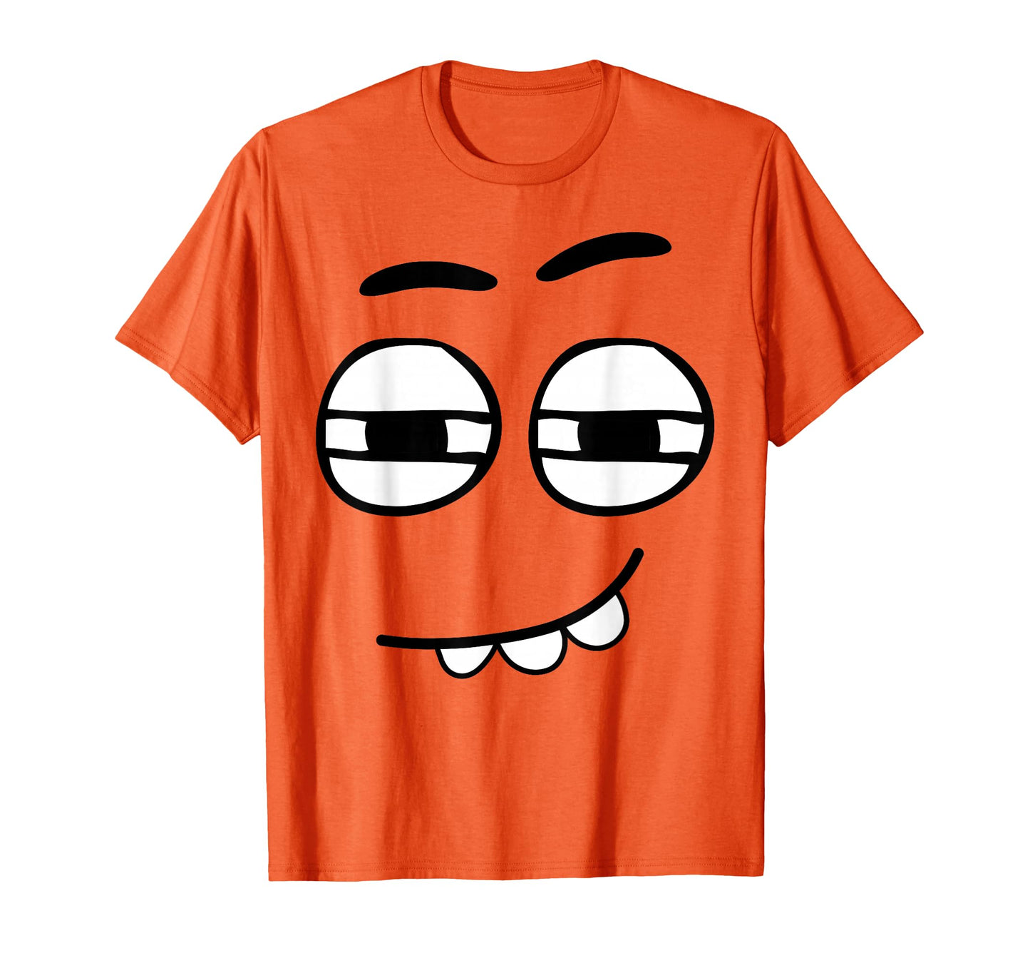 Creepy Funny Carrots Face Halloween Costume Kids And Adults T-Shirt