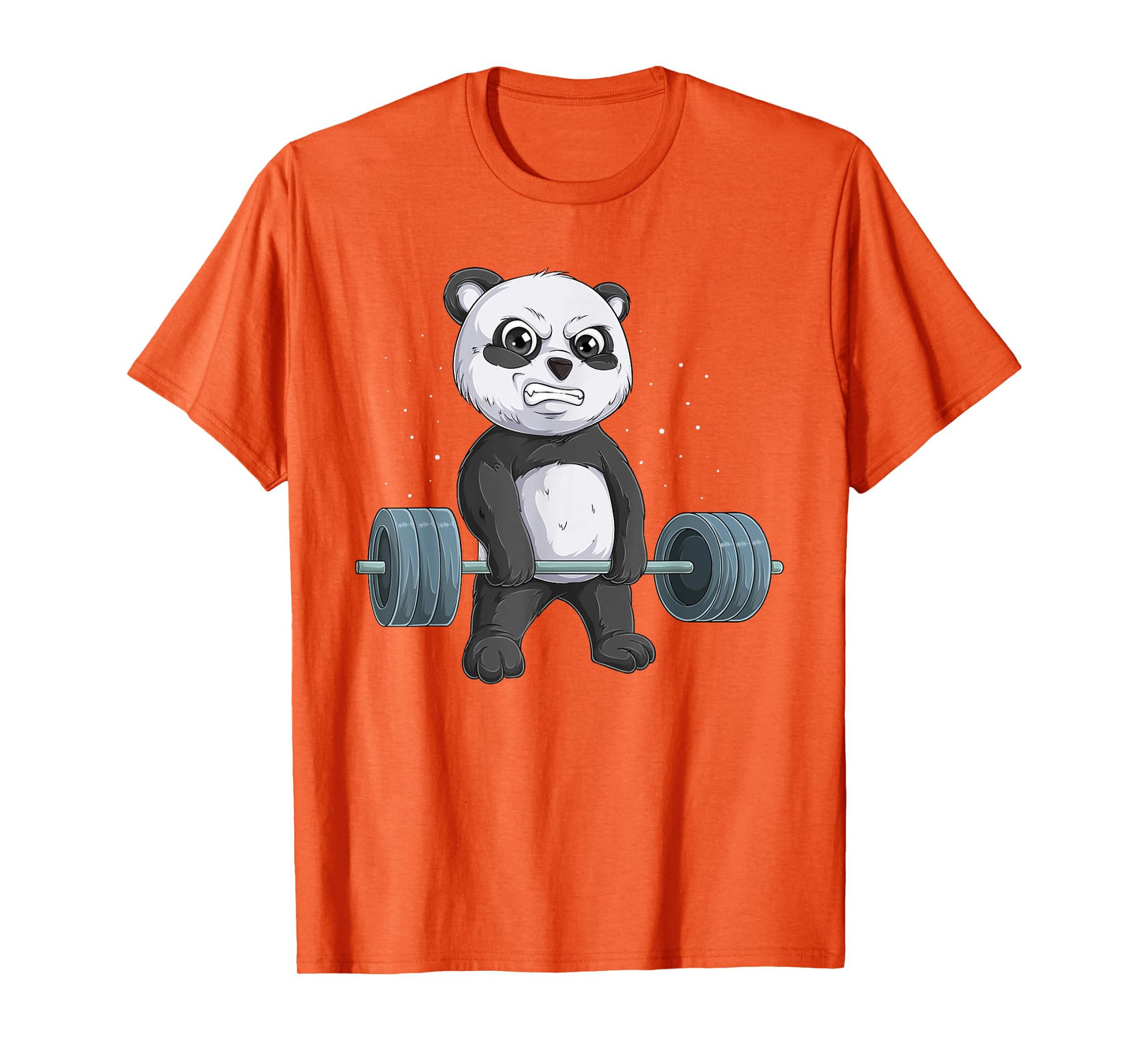 Panda Bear Weightlifting Funny Deadlift Men Fitness Gym T-Shirt