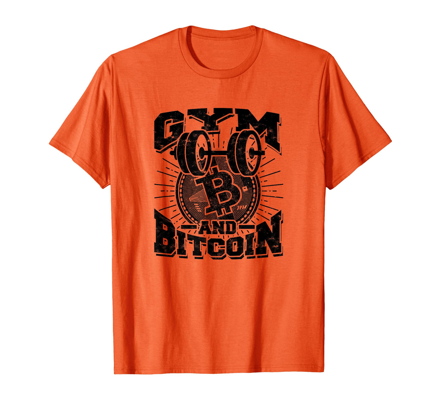 Gym and bitcoin – Btc, Crypto, blockchain trading T-Shirt