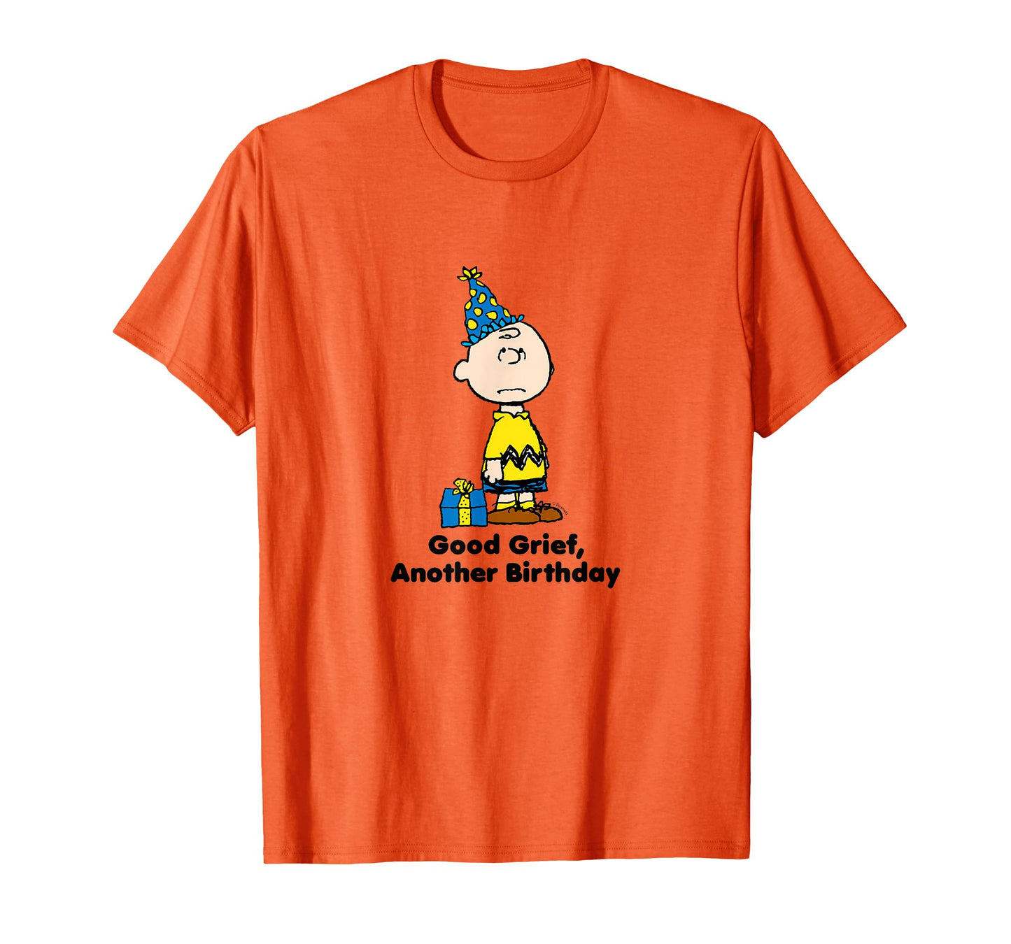 Peanuts - Charlie Brown - Good Grief Another Birthday T-Shirt