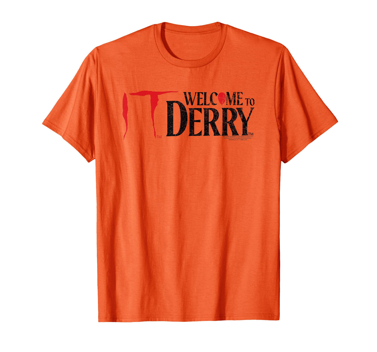 IT: Welcome to Derry Vintage Distressed Logo Horror TV Show T-Shirt