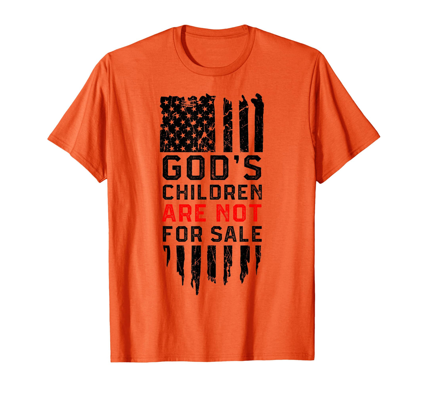 God's children are not for sale US american flag T-Shirt