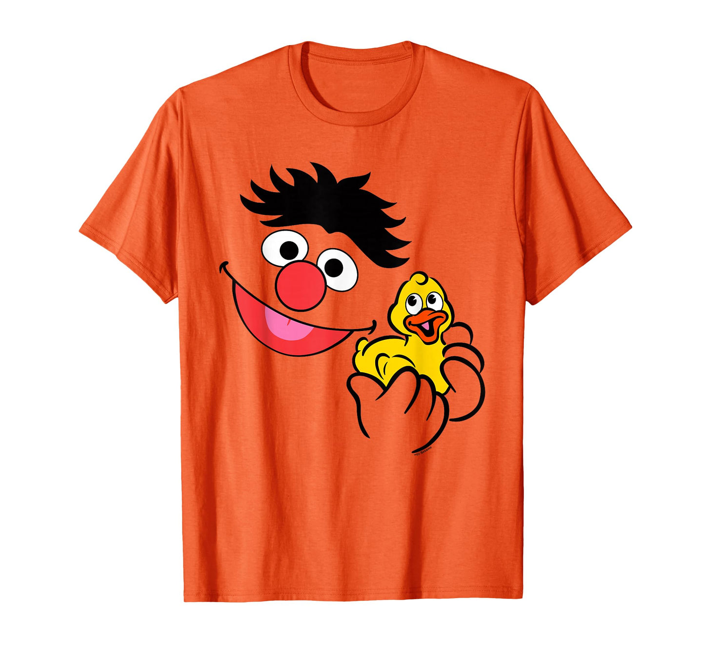 Sesame Street Ernie Holding Rubber Duckie Halloween Costume T-Shirt