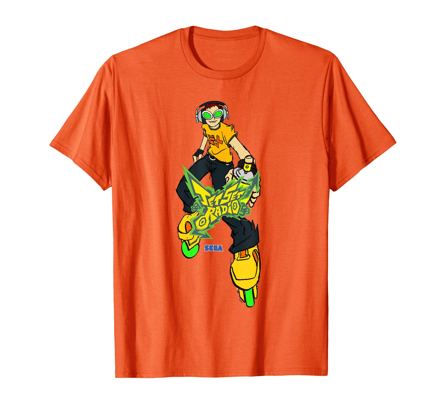 Jet Set Radio spray can SEGA Dreamcast video game T-Shirt