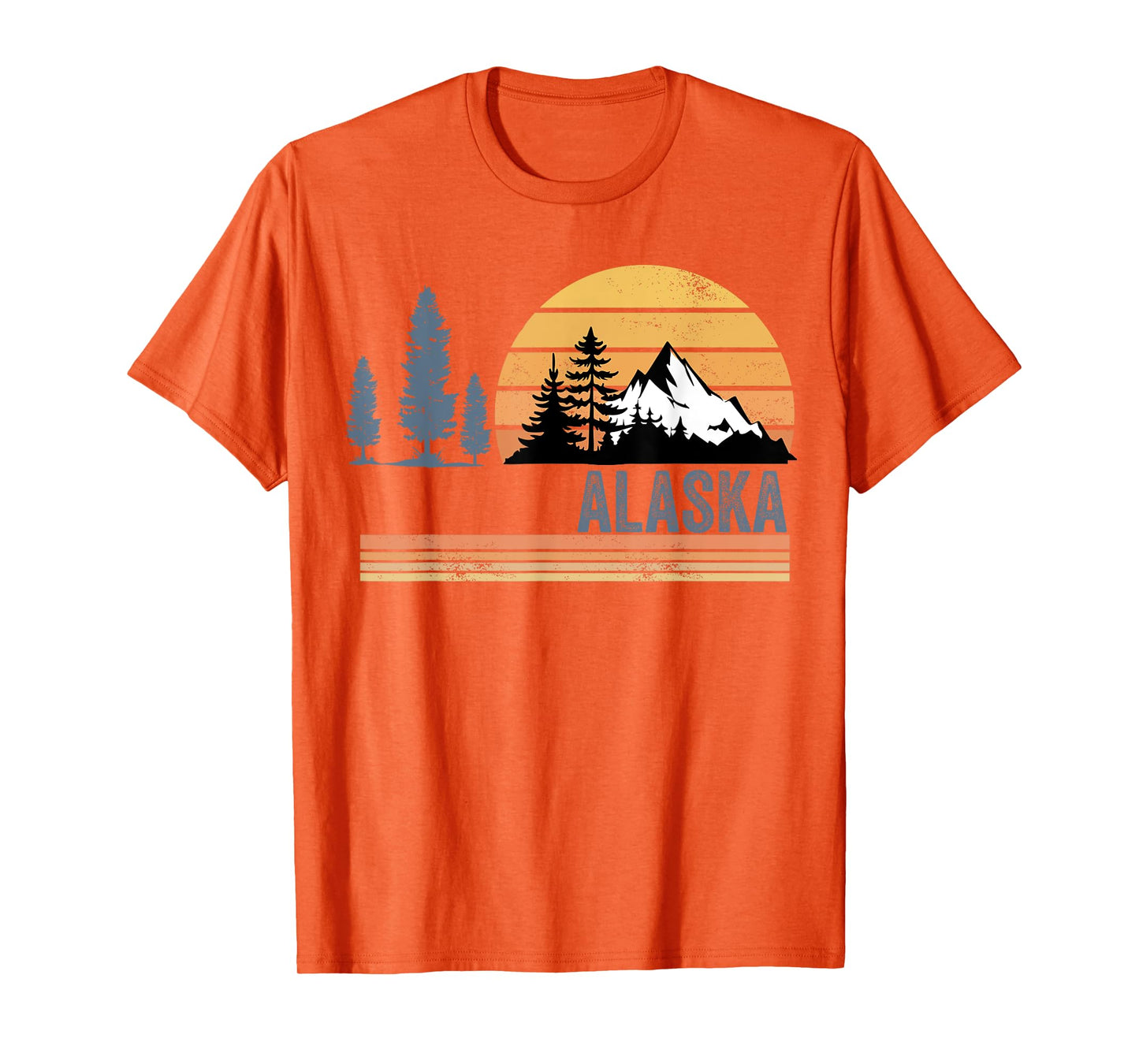 Alaska Souvenir Alaskan Vacation Vintage Travel Men Women T-Shirt