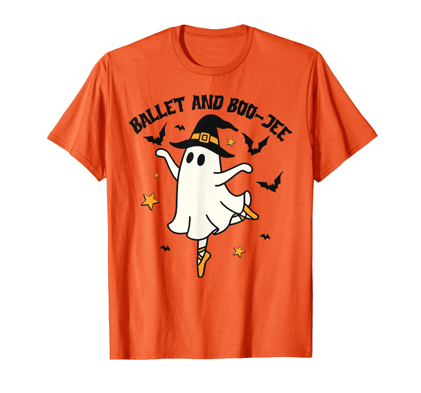 Ballet and Boo-JEE Halloween Boo Witch Teacher Ballet Dancer T-Shirt