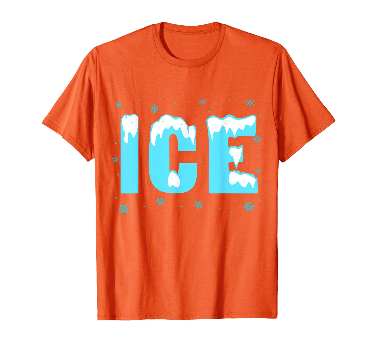 Funny Ice Costume Halloween Family Matching Men Women T-Shirt