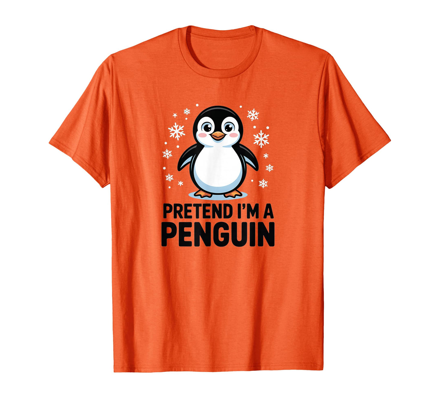 Pretend I'm a Penguin, Halloween Costume Couples Matching T-Shirt
