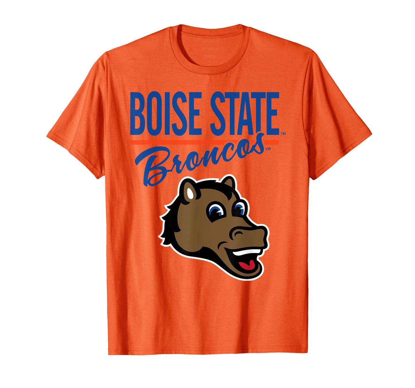 Boise State Broncos Mascot Gray Officially Licensed T-Shirt