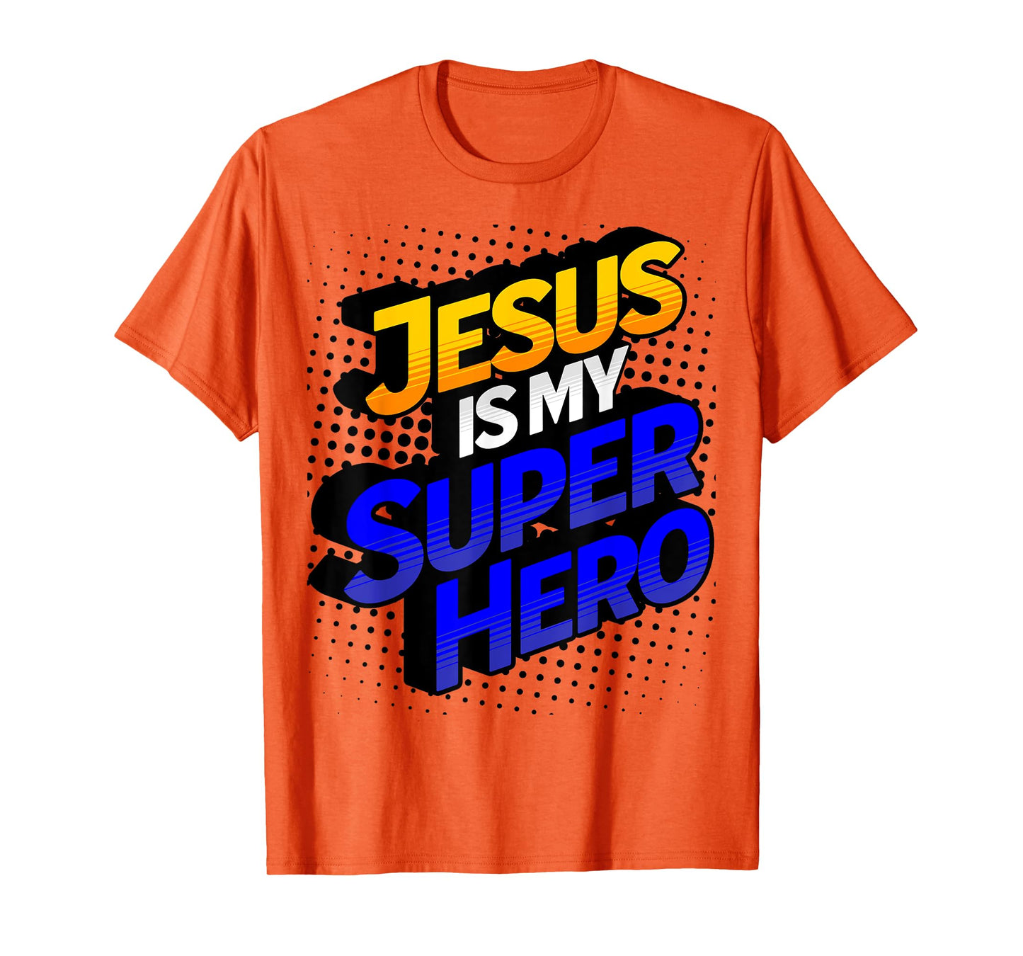Jesus Is My Superhero Comic Book Christian T-Shirt