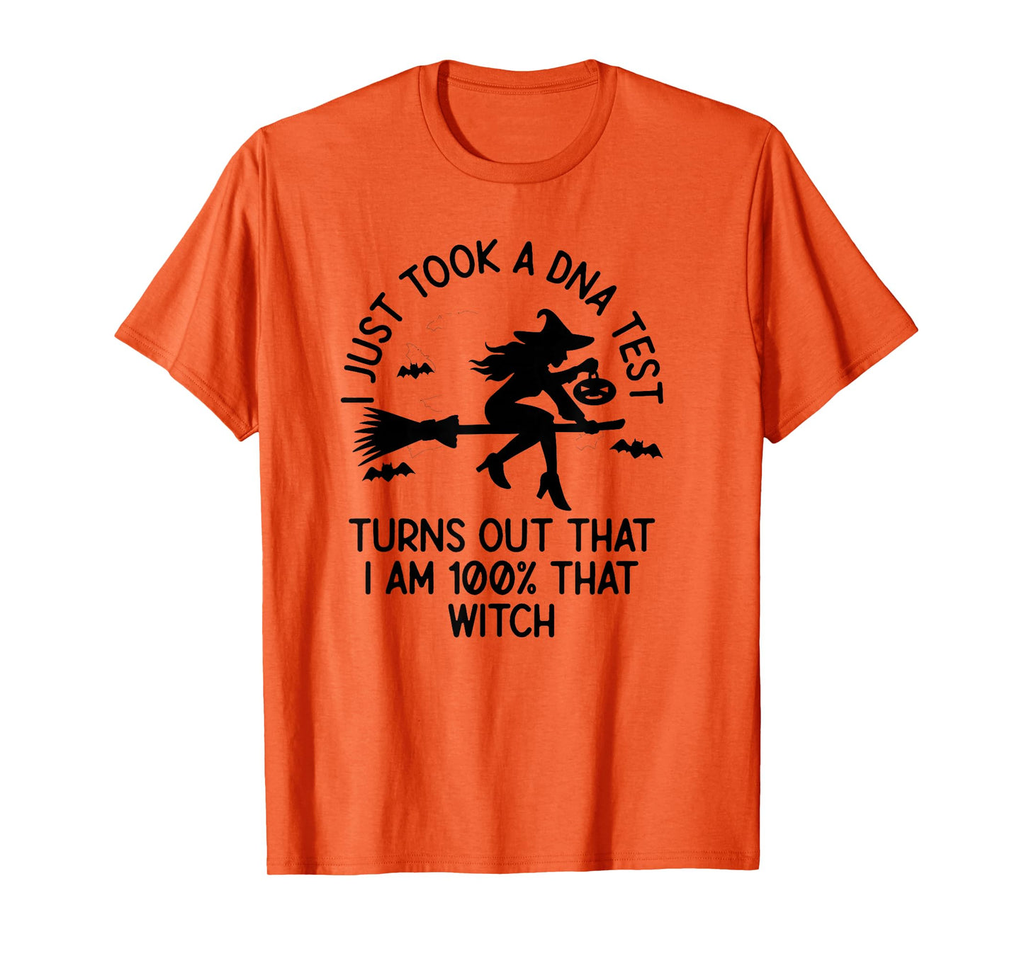 I Took a DNA Halloween Witch Broomstick T-Shirt