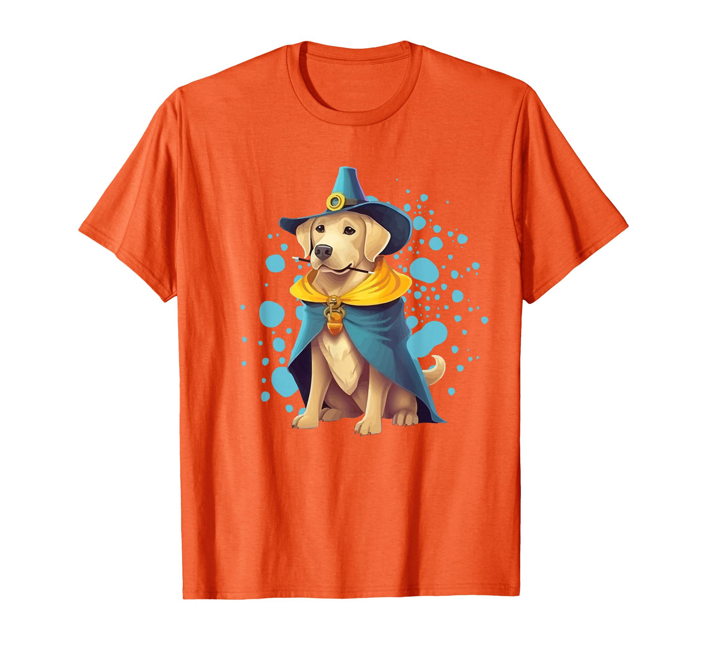Halloween Witch Costume Labrador T-Shirt