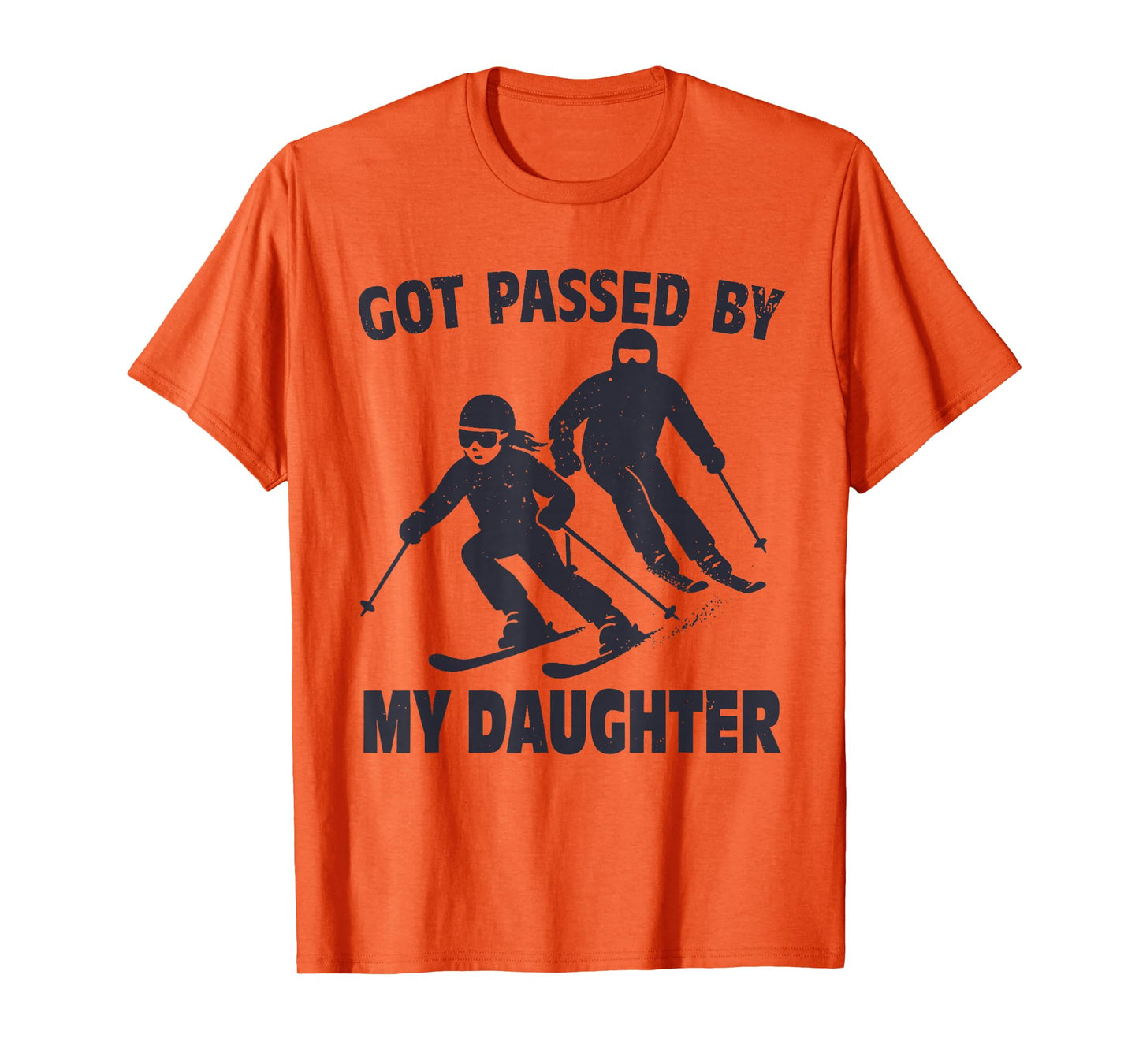 Got Passed by My Daughter Funny Skiing T-Shirt