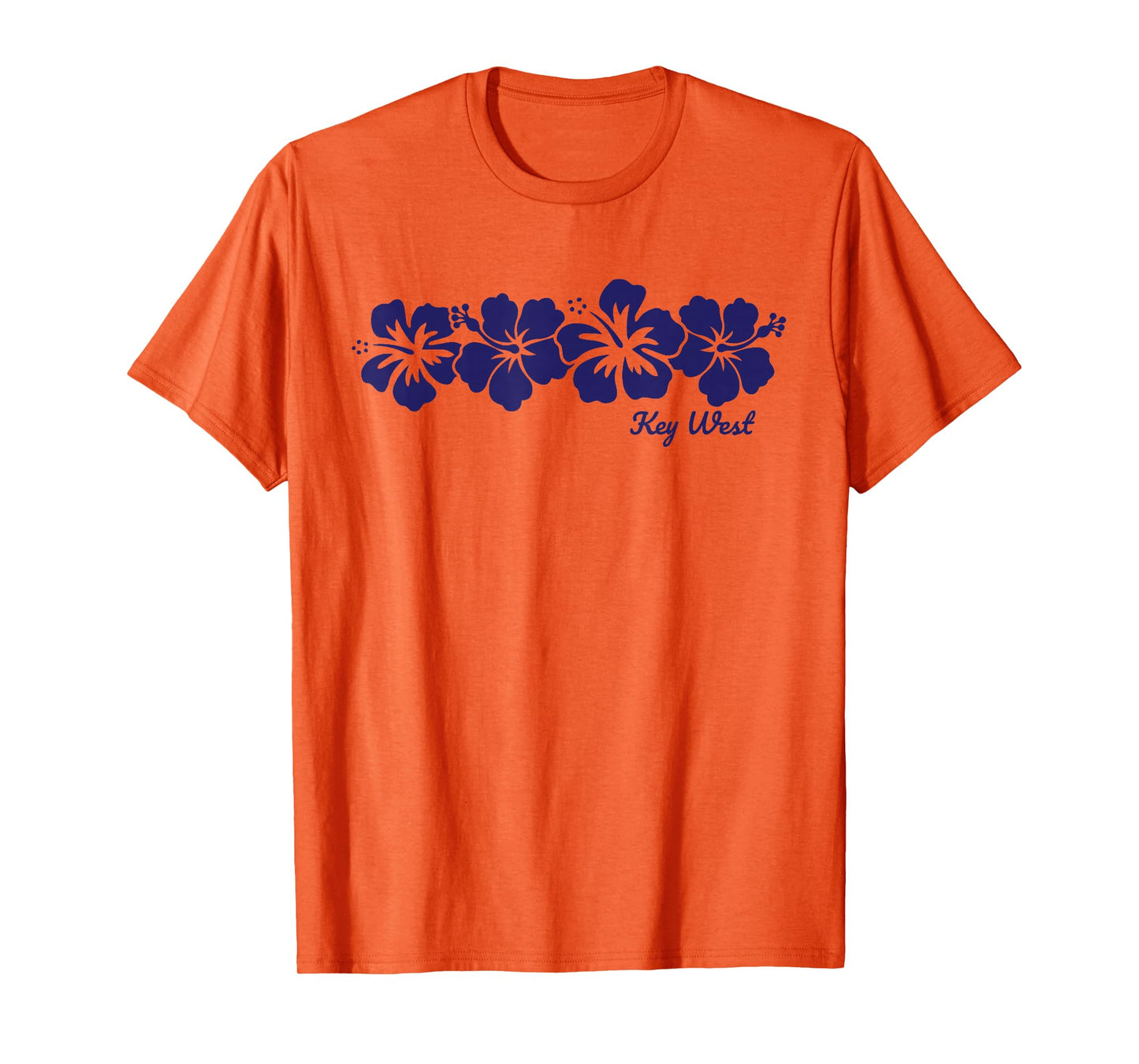 Key West Florida Hibiscus Flower Vacation Souvenir T-Shirt