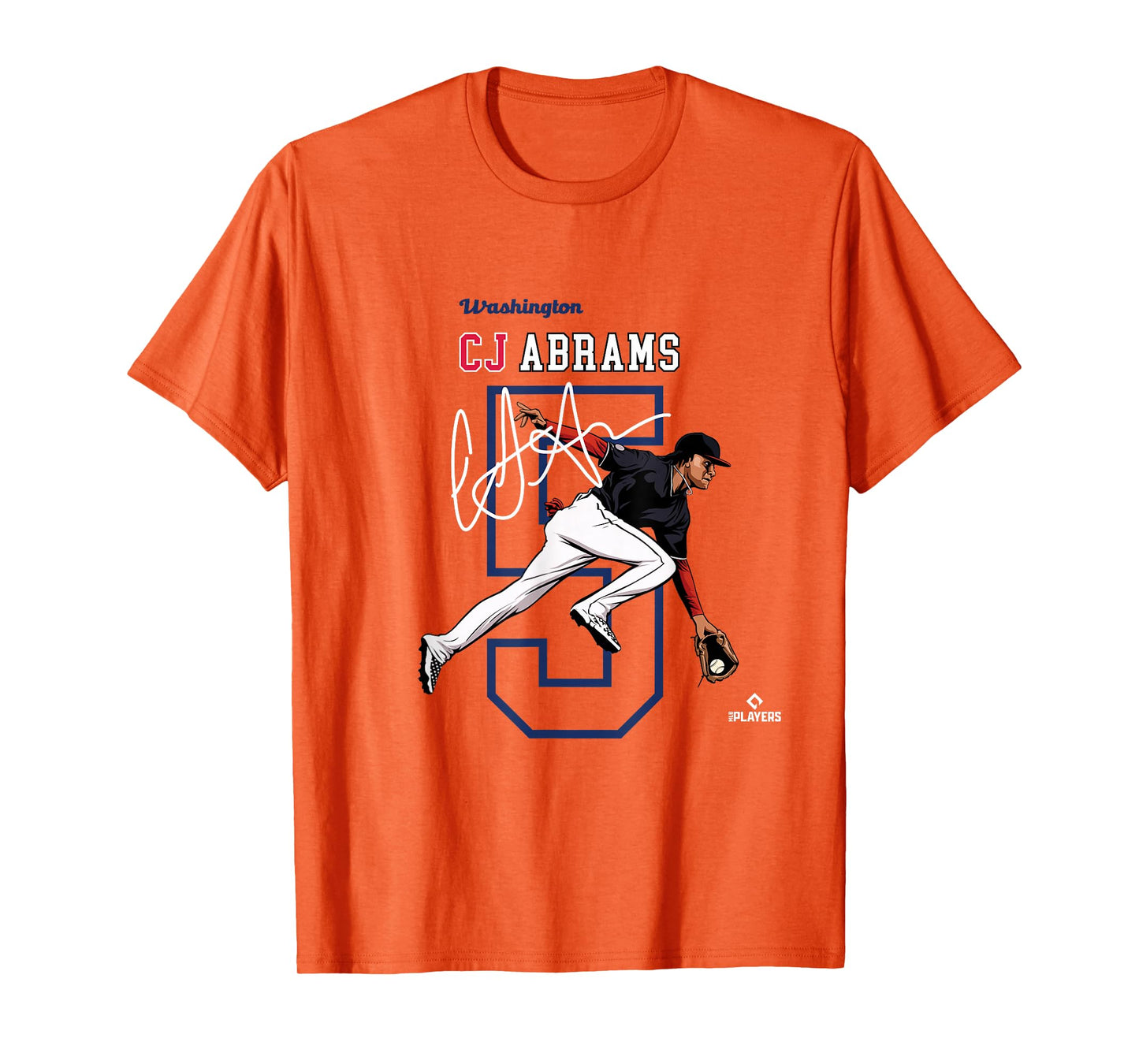 License Champs | Washington Baseball Fans | CJ Abrams MLBCJBRA3004 T-Shirt