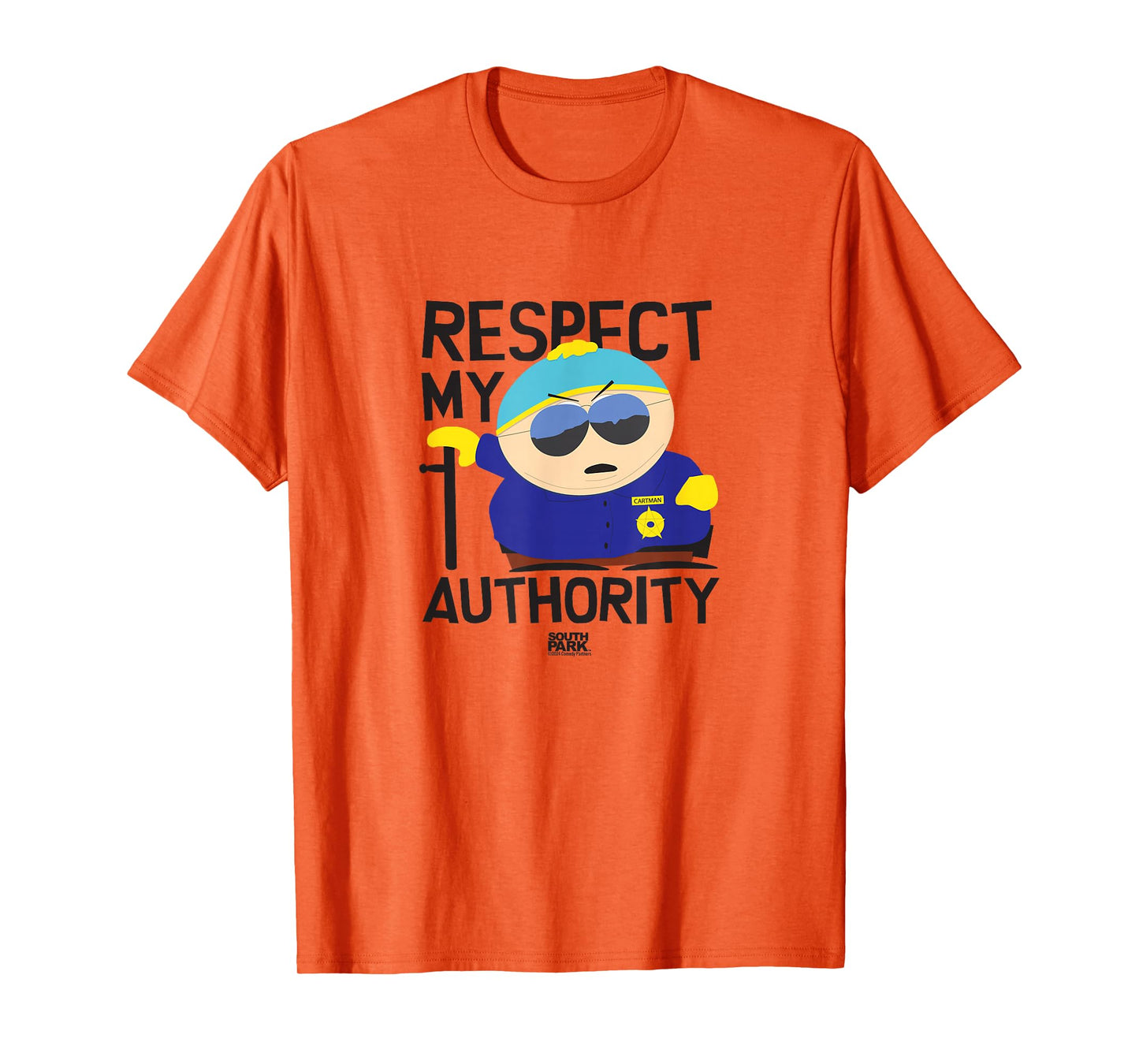 South Park Cartman Respect My Authority T-Shirt
