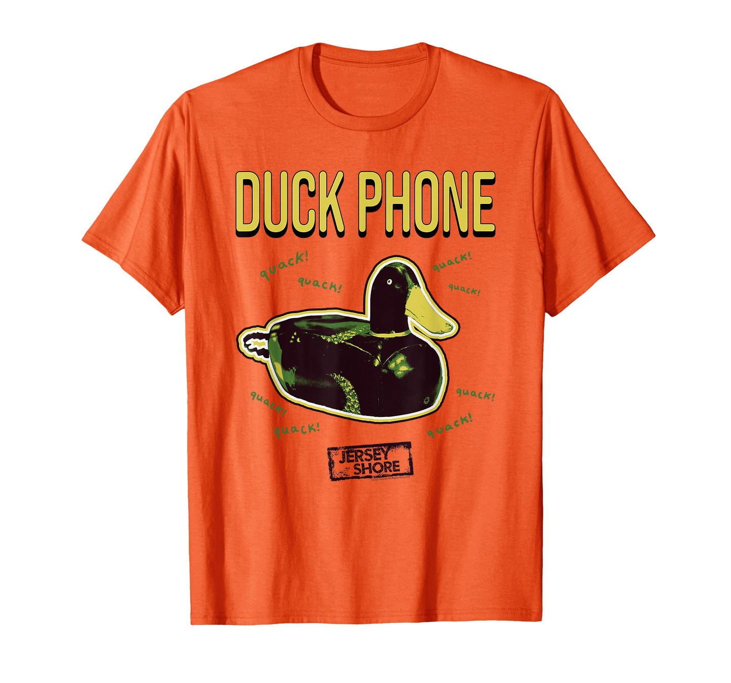 Jersey Shore Duck Phone Quack Quack Reality TV T-Shirt