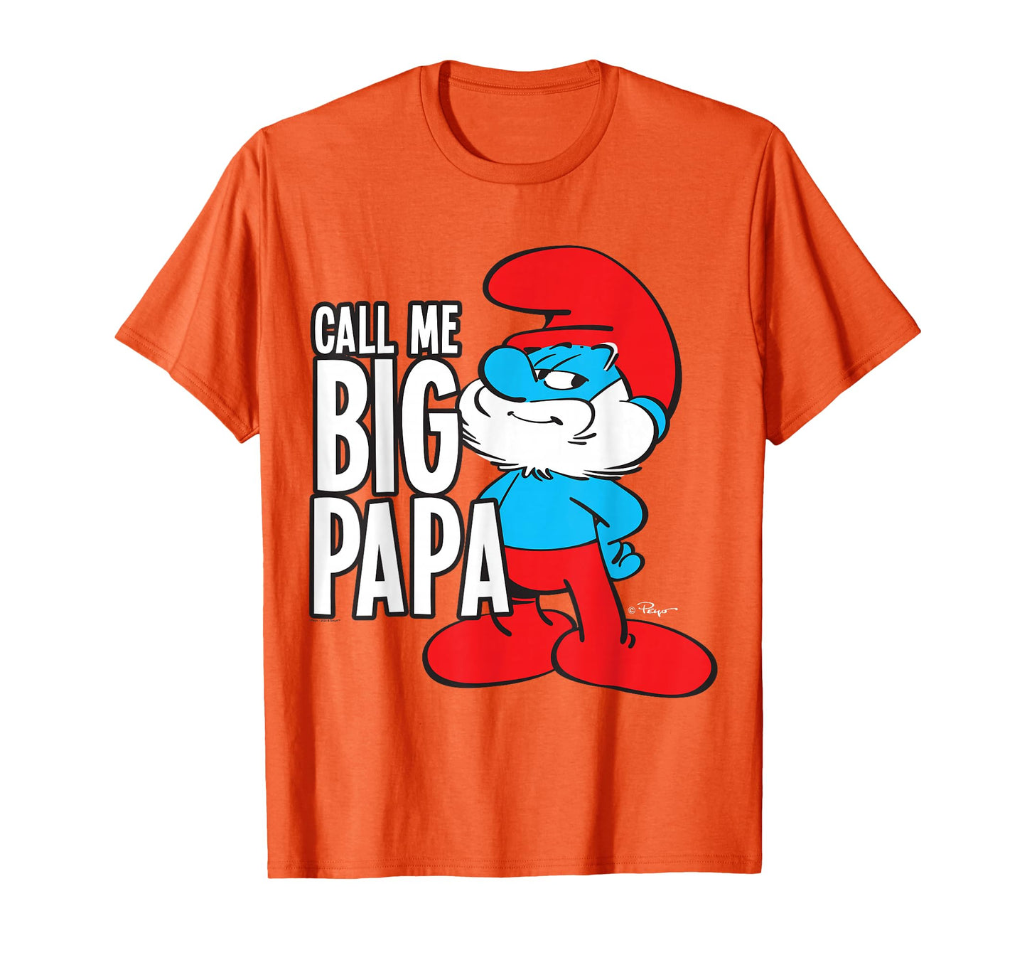 The Smurfs Call Me Big Papa T-Shirt
