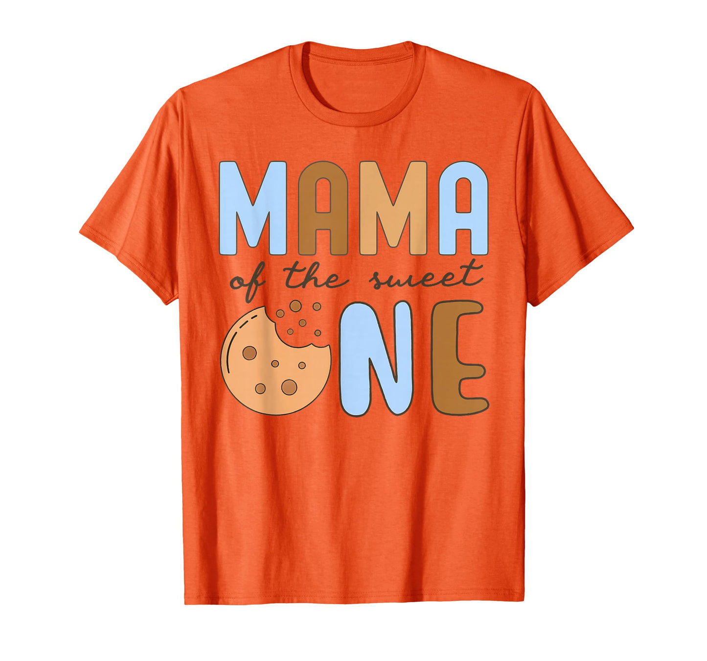 Mama Of The Sweet One Cookies and Milk 1st Birthday Family T-Shirt