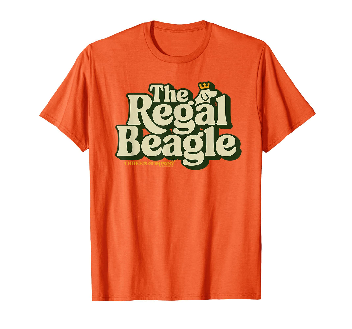 The Regal Beagle Vintage Three's Company 1980's Logo T-Shirt