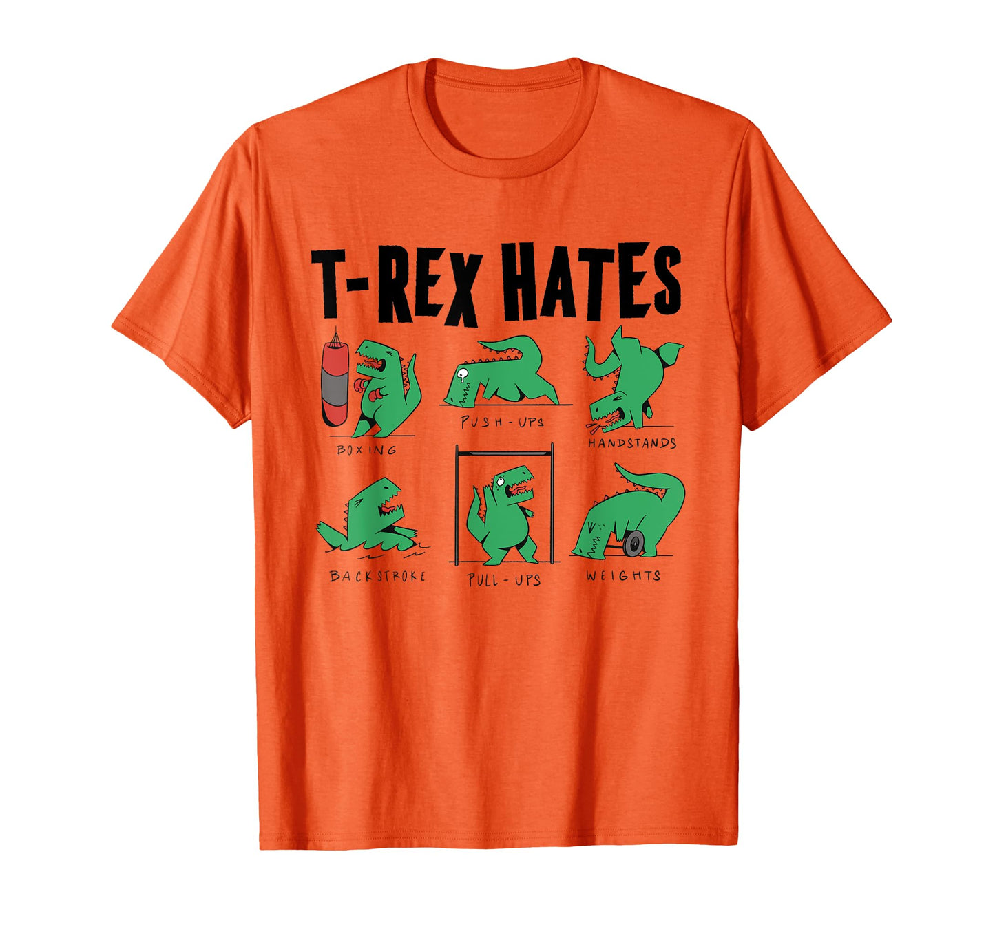 The struggle is real funny T-Rex gym workout T-Shirt