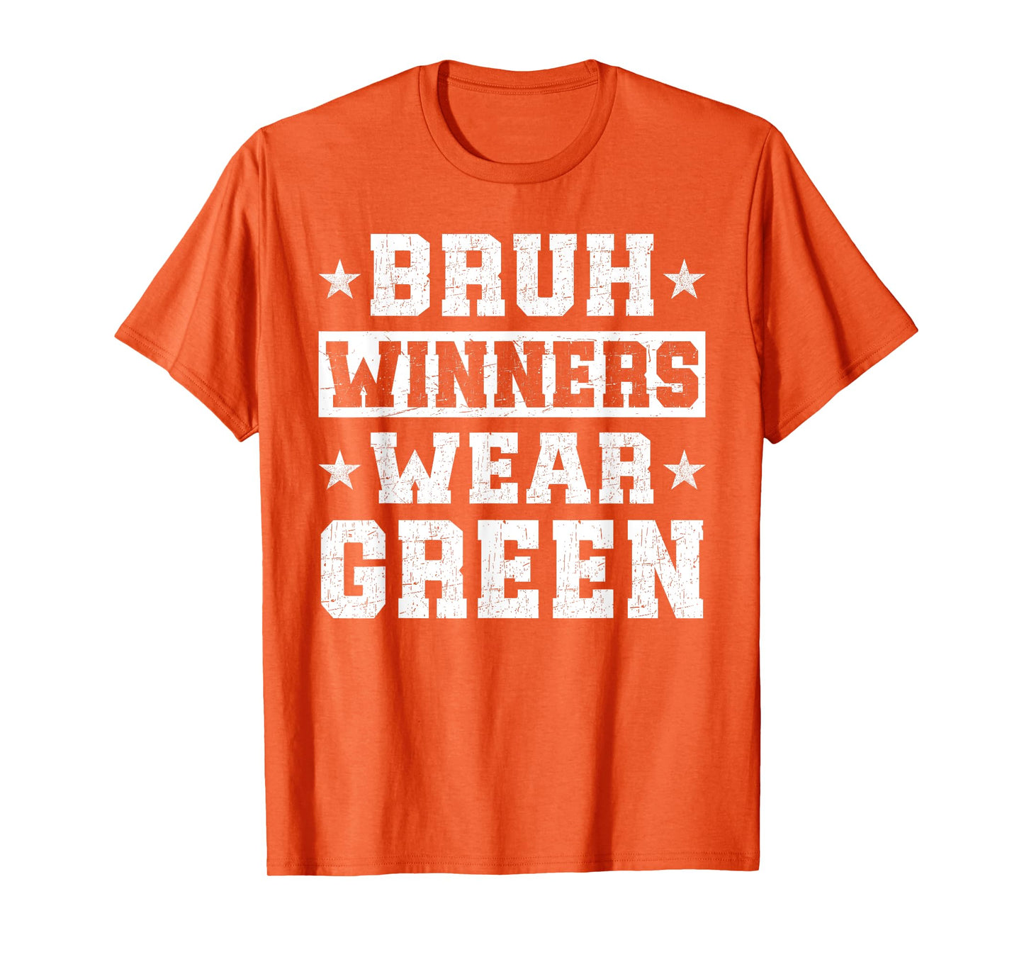 Spirit Week Winners Wear Green Camp Team Game Color Sports T-Shirt