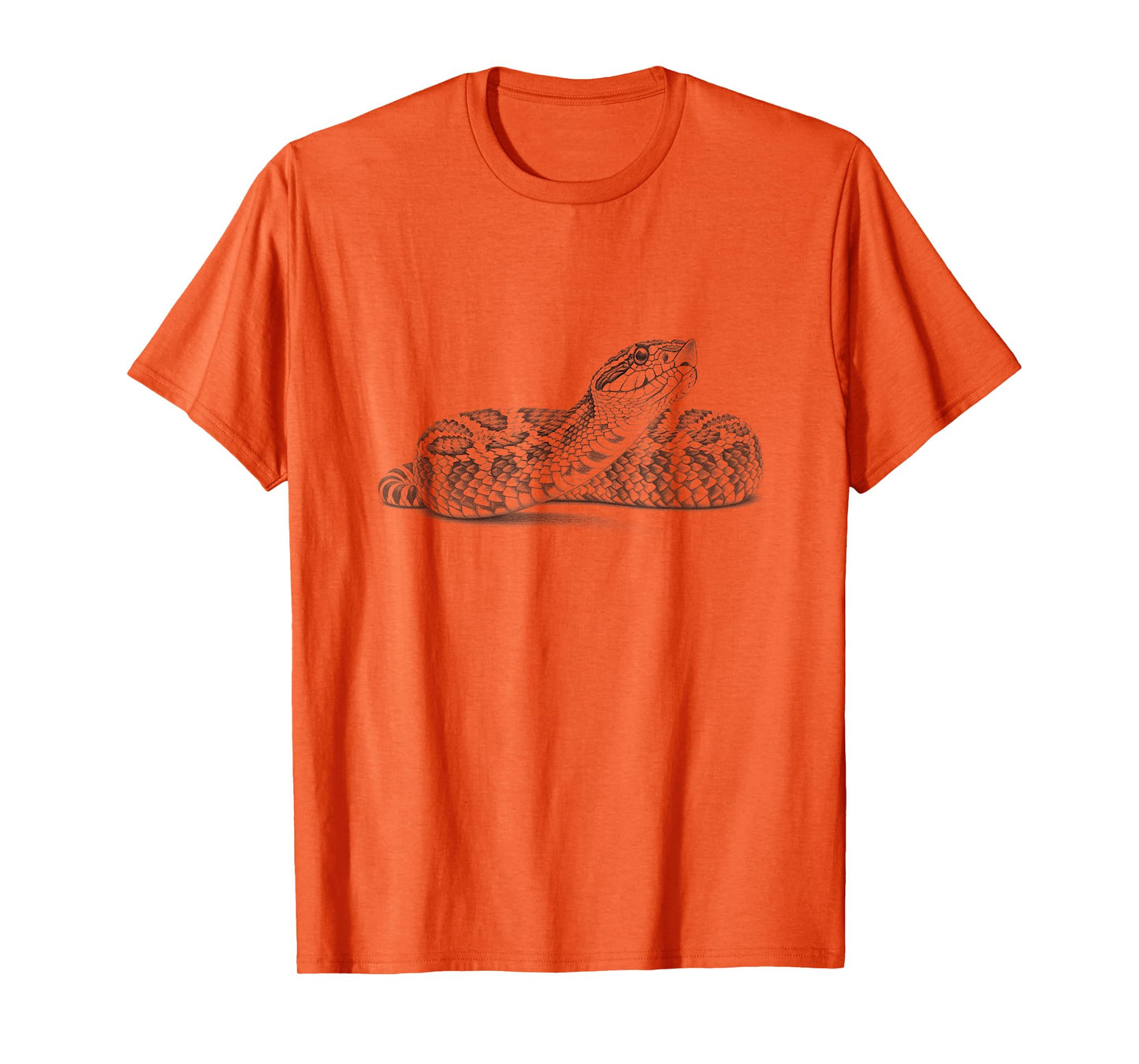 Vintage Hognose Snake Drawing Art Design T-Shirt