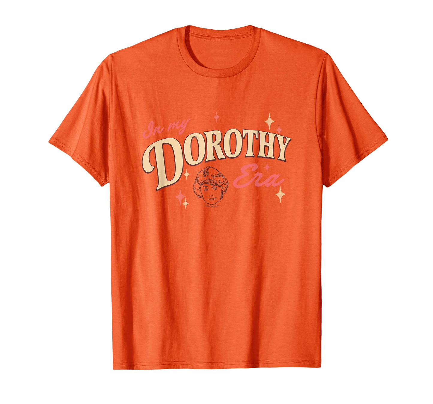 The Golden Girls In My Dorothy Era Face Outline Logo T-Shirt