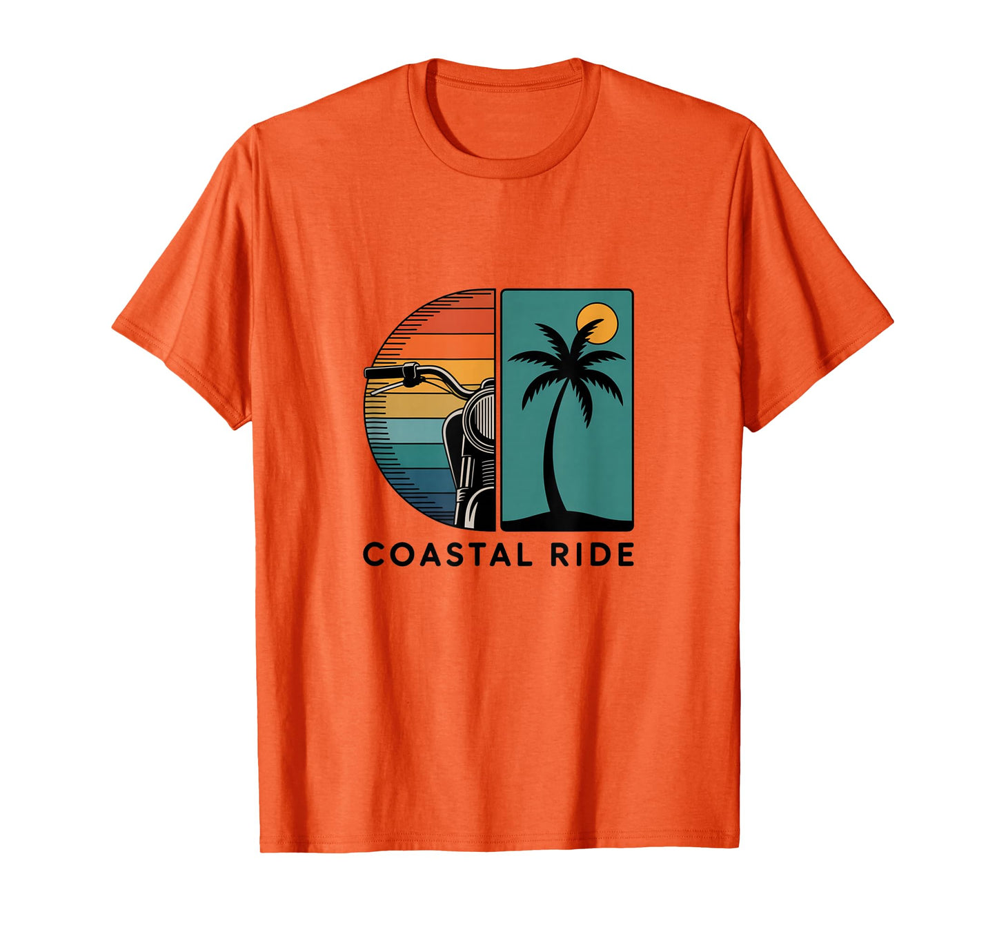 Vintage Motorcycle Outfit | Santa Cruz Retro Bike T-Shirt