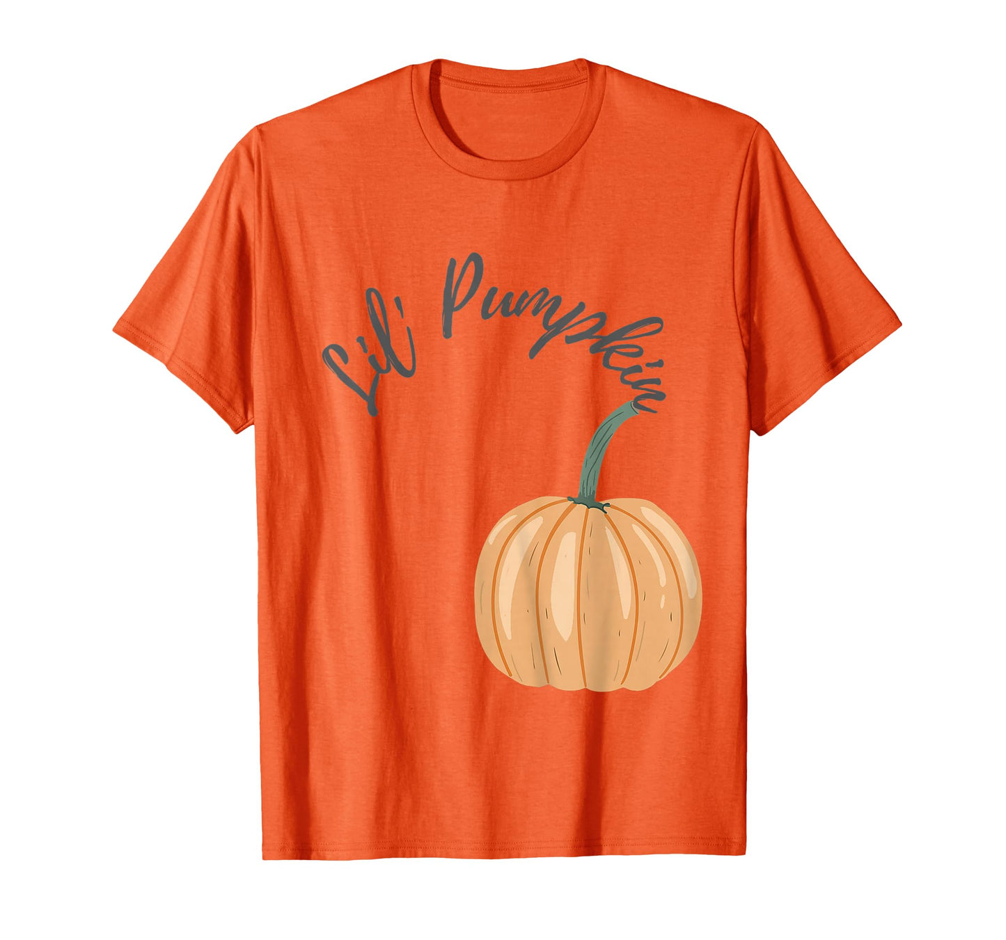 Lili Pumpkin Shirt Halloween Costume Men Women Funny Pumpkin T-Shirt