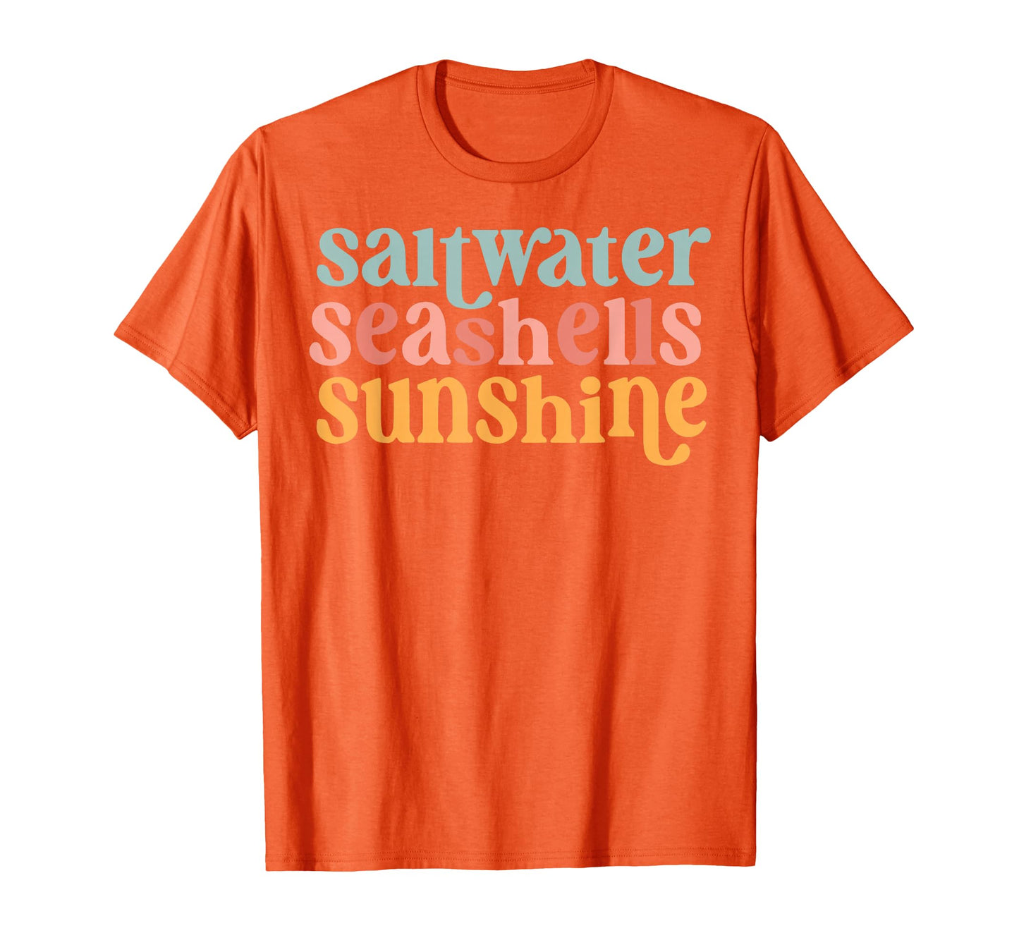 Saltwater Seashells Sunshine T-Shirt