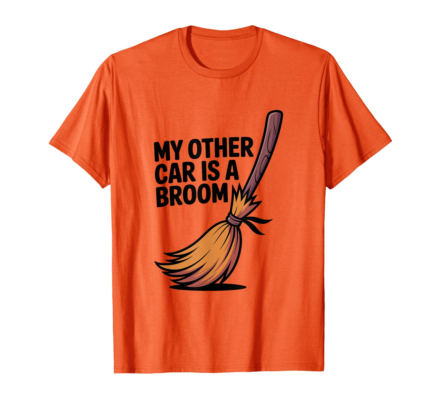 My Other Car is A Broom Funny Halloween T-Shirt