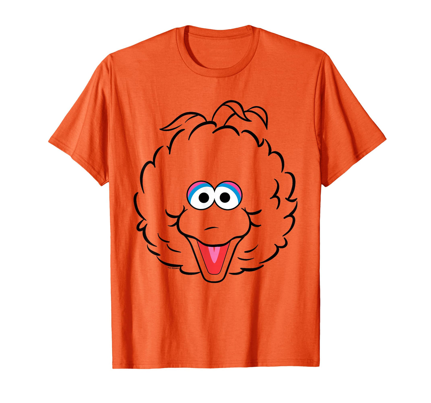 Sesame Street Big Bird Full Face Halloween Costume T-Shirt