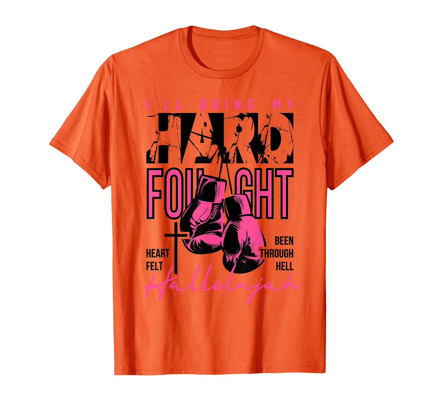 Brandon Hard Fought Hallelujah Praise Jesus T-Shirt