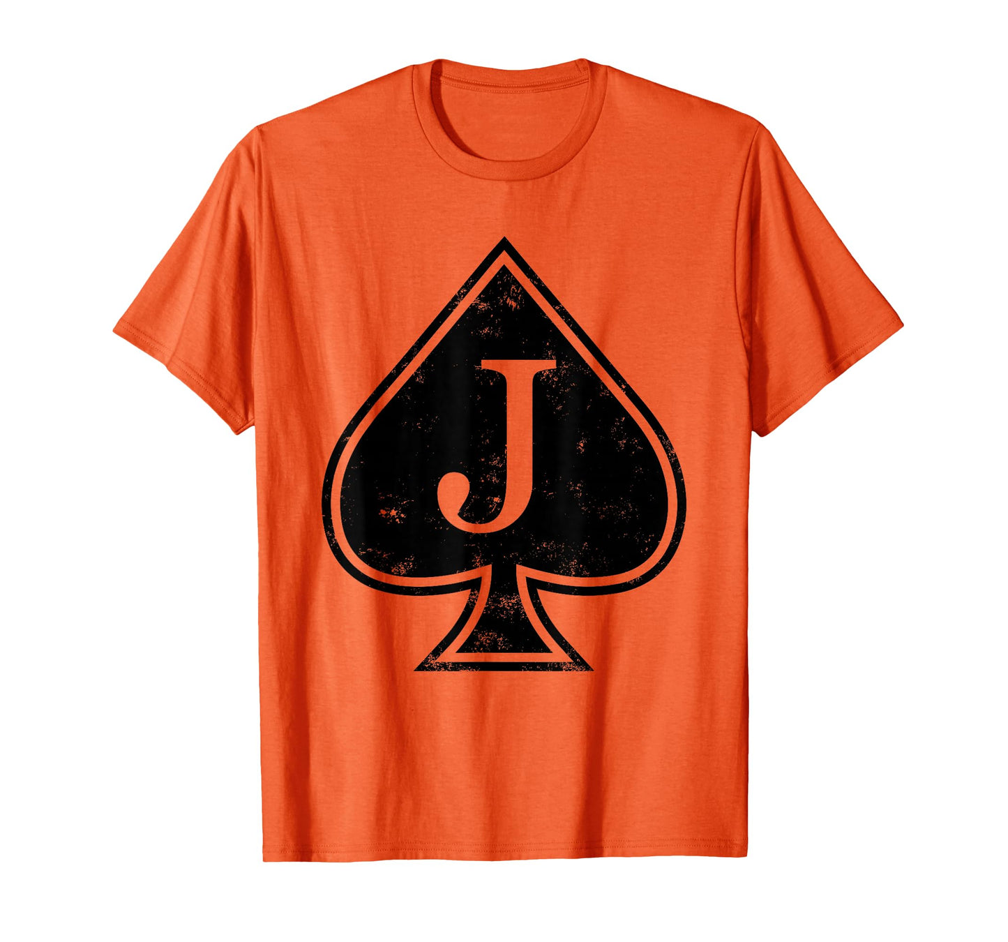 Blackjack Ace Spades Jack Playing Cards Casino Gambling T-Shirt