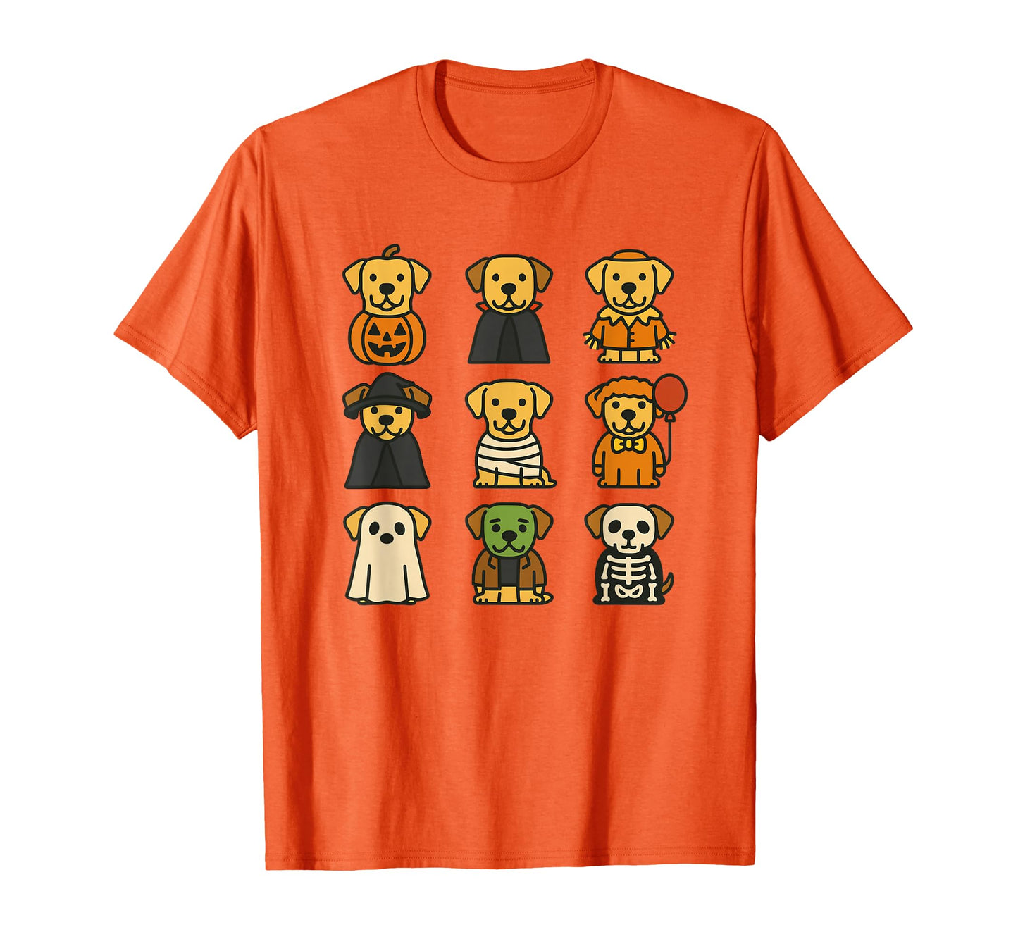 Labrador Retriever Halloween Costume Funny Scary Dog Ghost T-Shirt