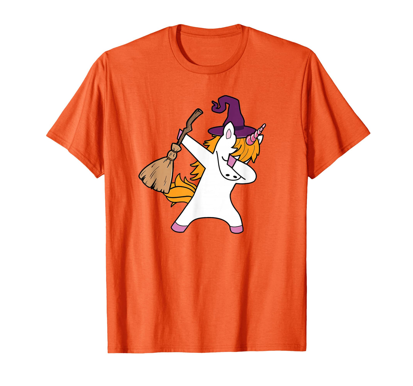 Unicorn Witch Halloween Party Gift T-Shirt