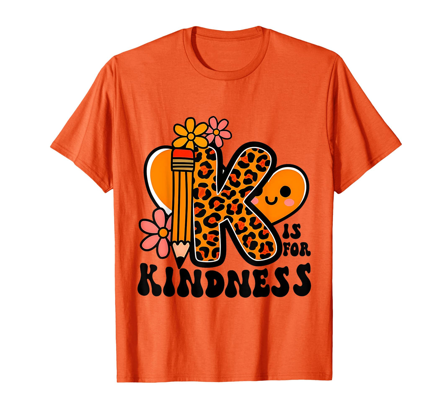 Unity Day Shirt Kindness Orange Teacher Kids Be Kind T-Shirt