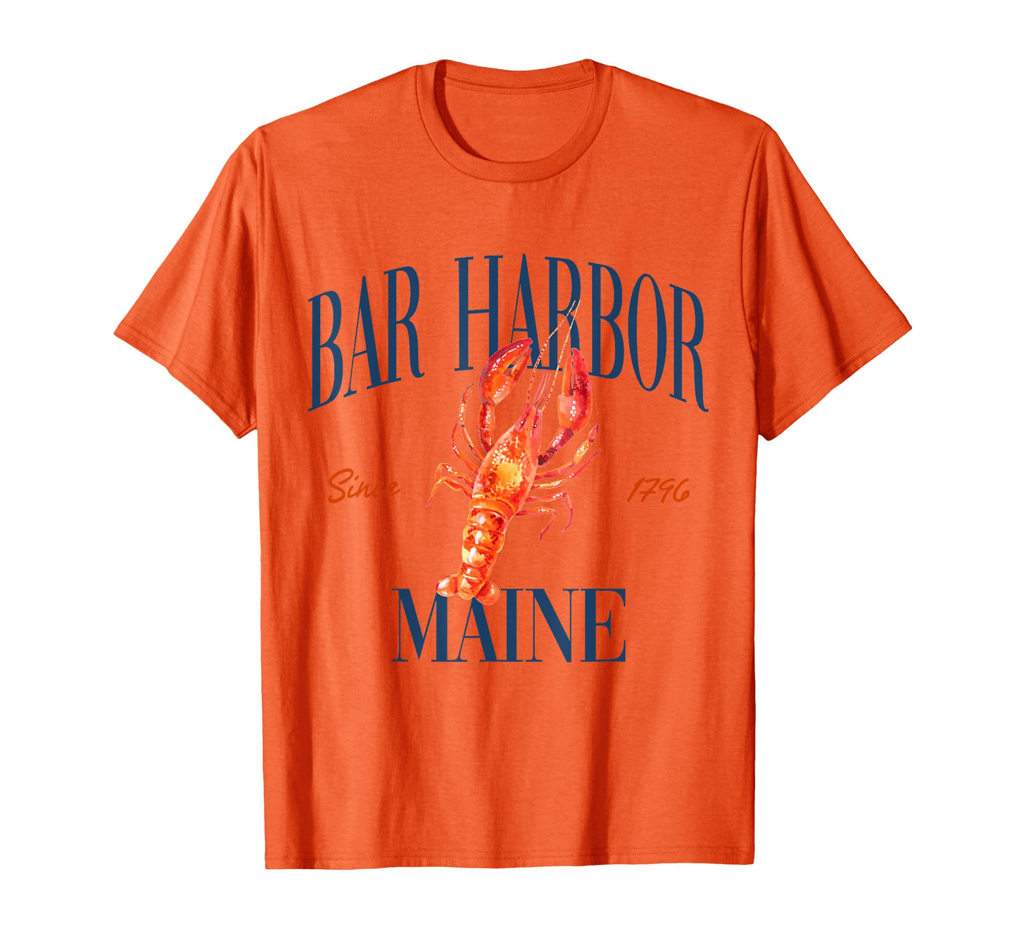Bar Harbor Maine Est. 1796 - Old Money, Aesthetic, Retro T-Shirt