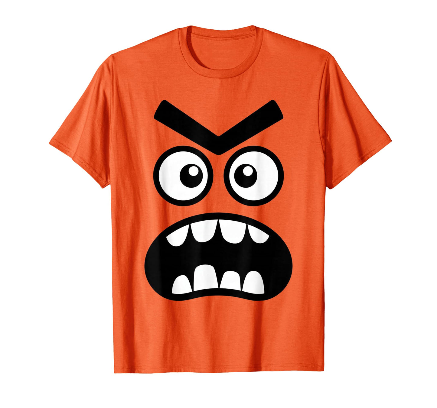 Creepy Carrots Face Halloween Funny Costume Kids Boys Women T-Shirt