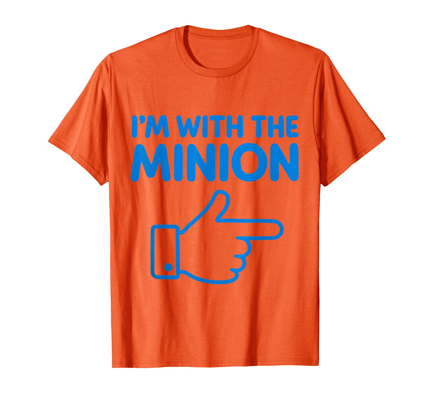 I'm with The Minion Costume Family Lazy Easy Halloween T-Shirt