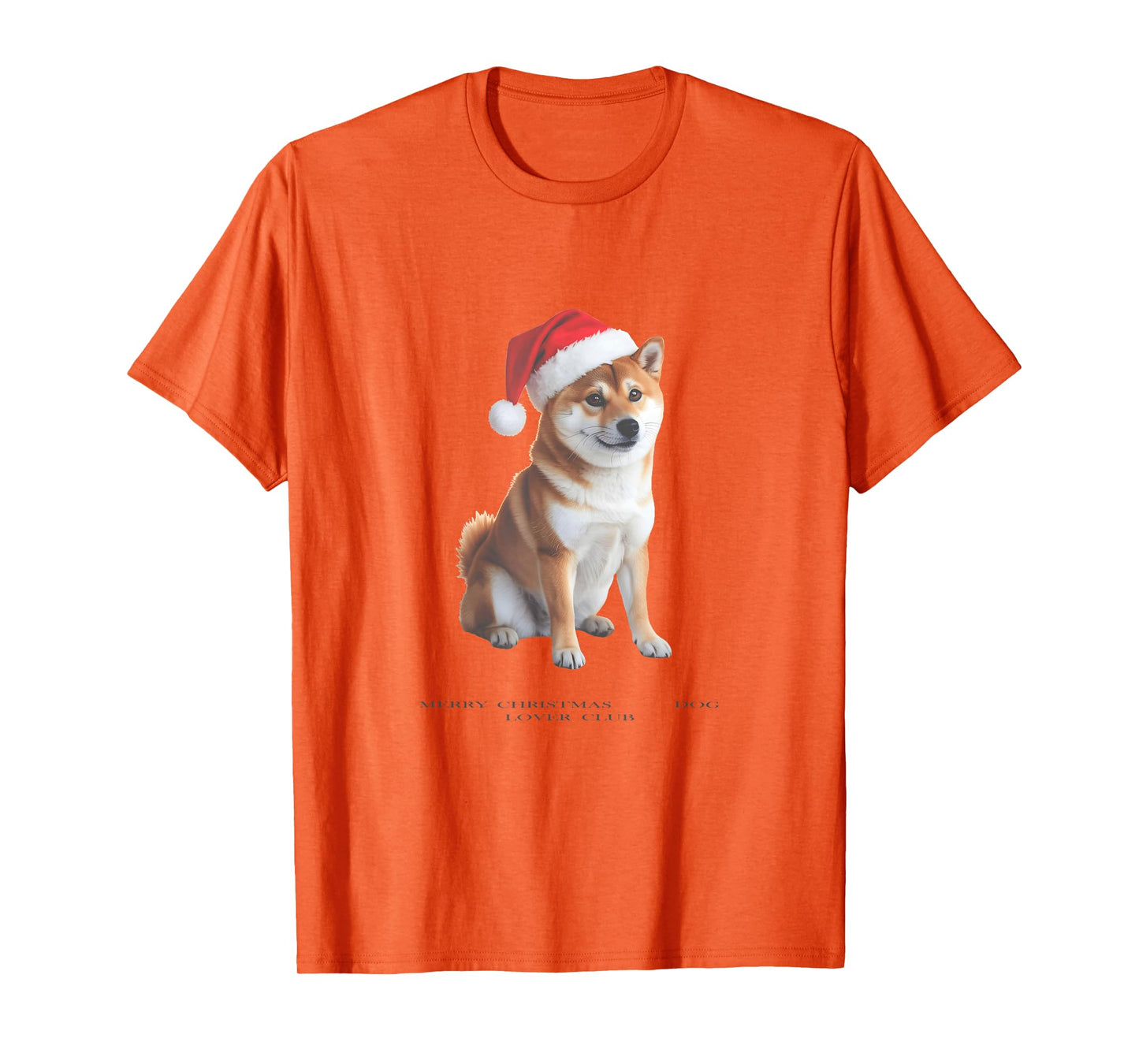Shiba Inu Christmas Dog Vintage T-Shirt