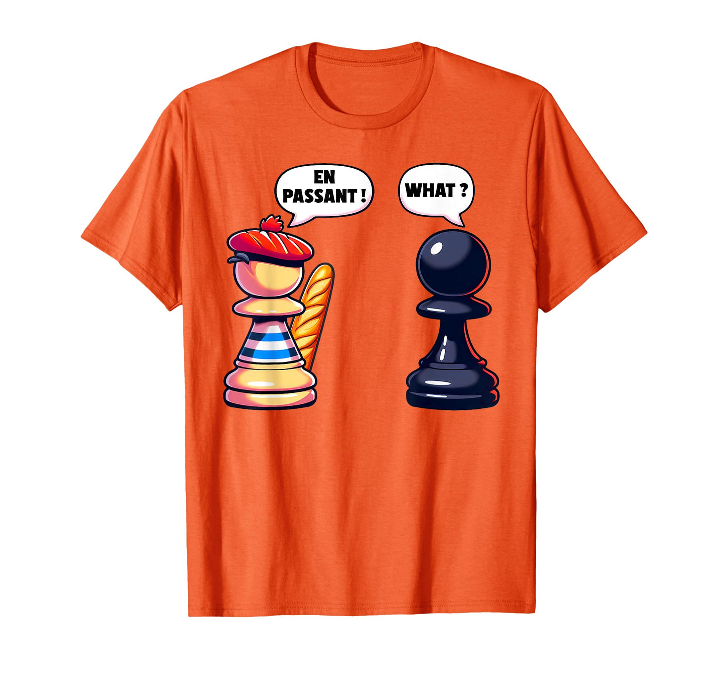 Funny Chess Pawn Move En Passant Capture Humor Checkmate T-Shirt