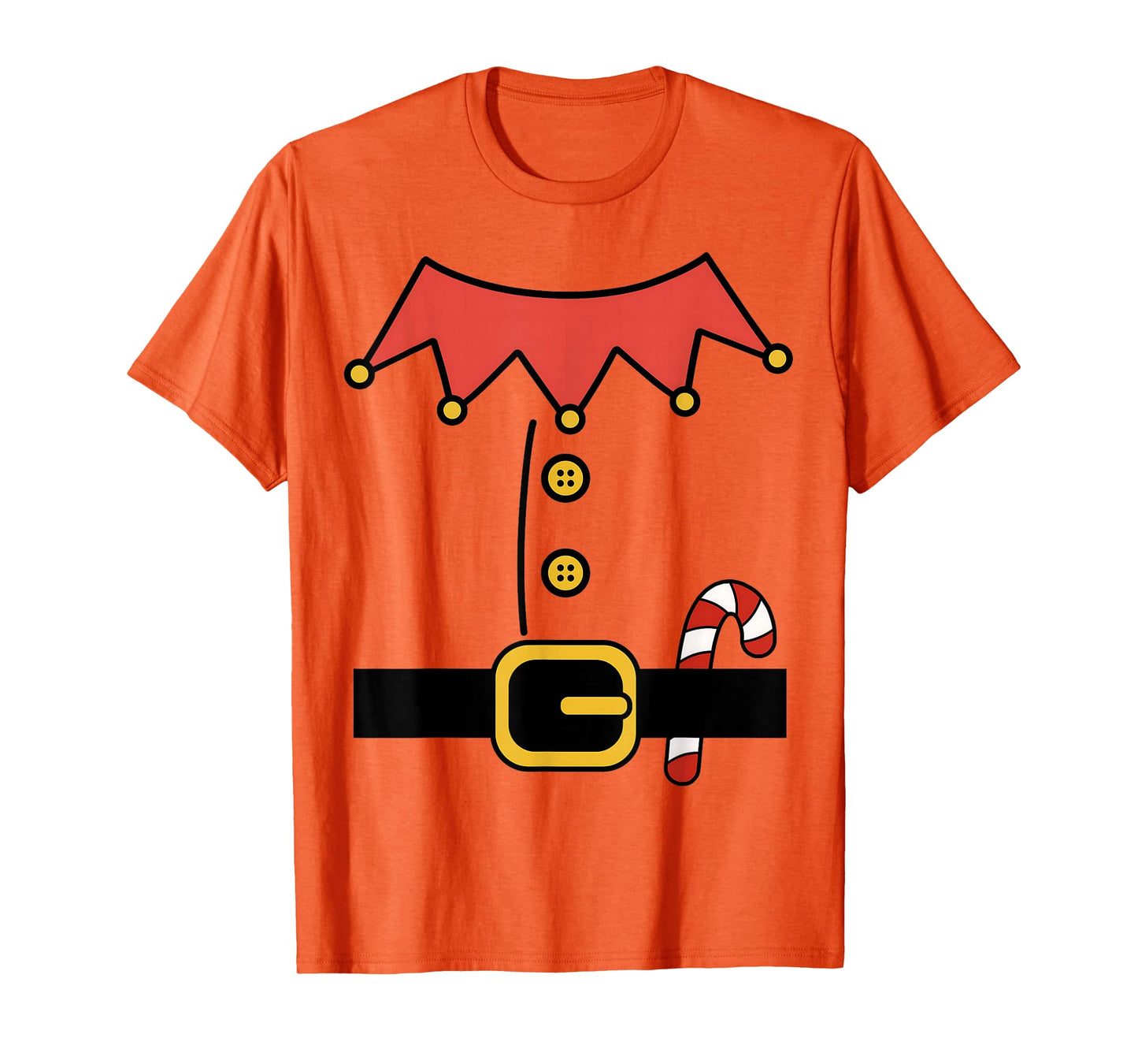 Elf Christmas Halloween Costume Mens Womens Boys Girls Kids T-Shirt